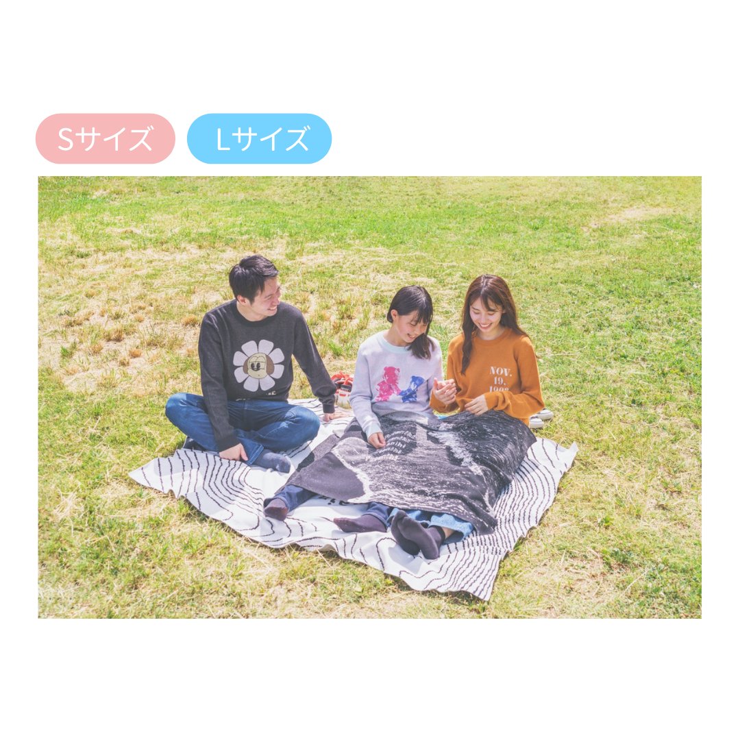オリジナル・ニットブランケット - tricopet - 愛するペットでつくる、世界で一つのオリジナルニット制作